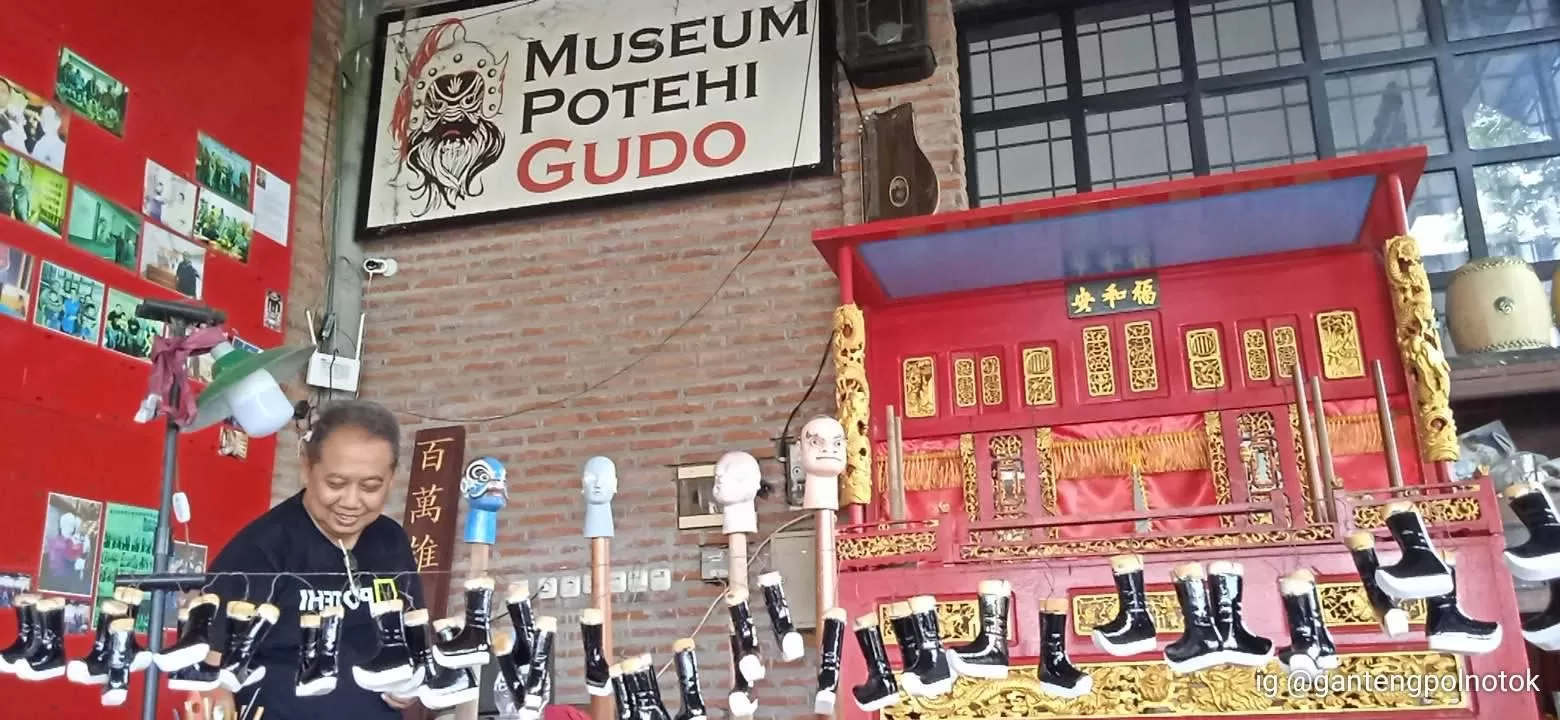 Museum Potehi Gudo lokasinya di dalam Klenteng Hong San Kiong, Jombang. Pendirinya Toni Harsono.  (Facebook/Museum Potehi Gudo)