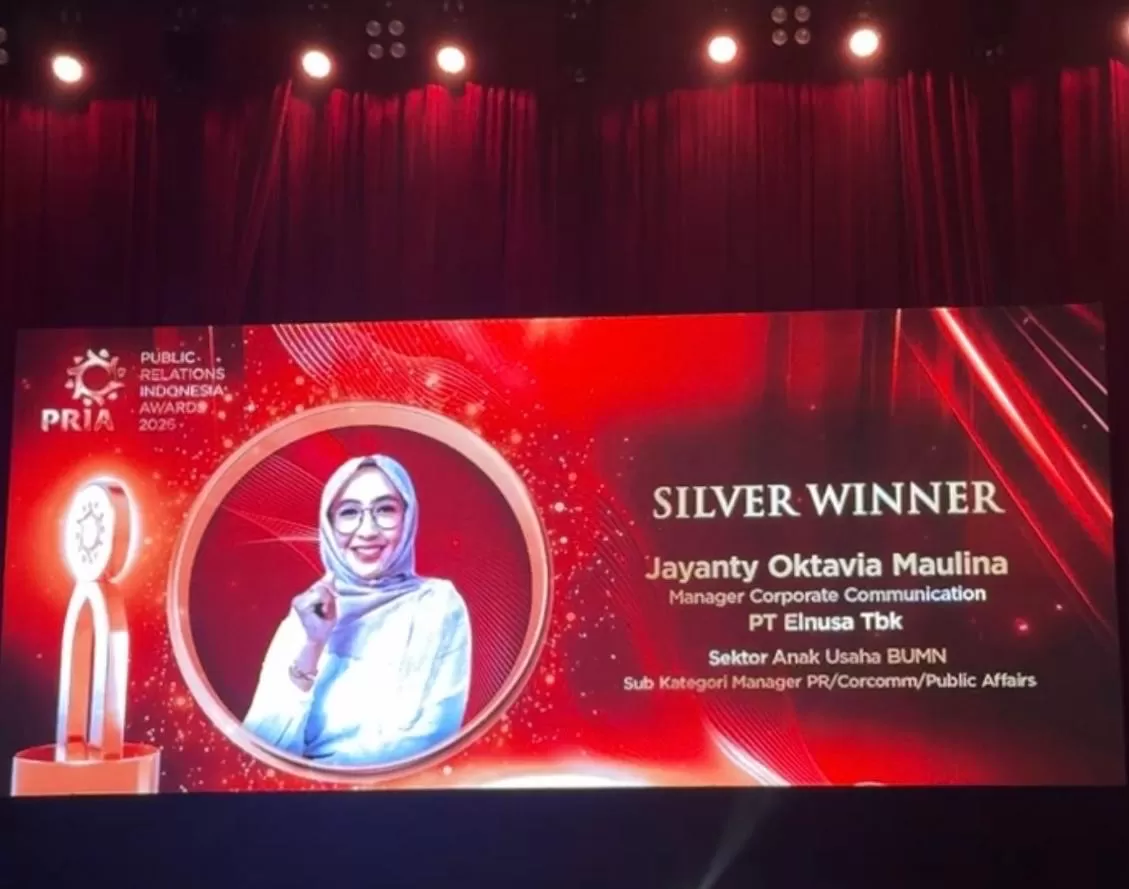 Konsistensi membangun komunikasi strategis membawa Elnusa meraih Silver Winner PRIA 2026, sekaligus memperkuat reputasi perusahaan di tingkat nasional.