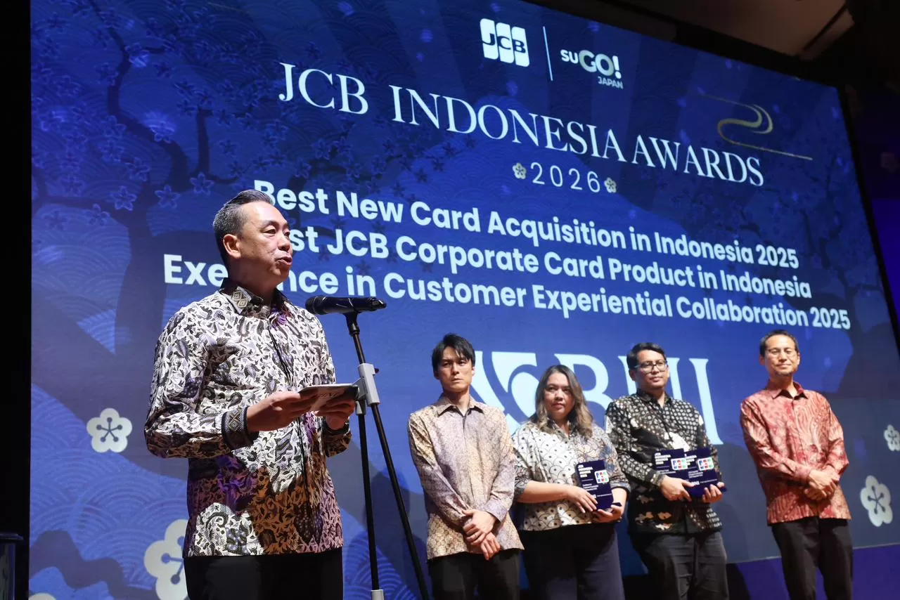 BNI memborong tiga penghargaan sekaligus di ajang JCB Awards 2026, tegaskan inovasi dan kolaborasi di sektor pembayaran. (bni.co.id)