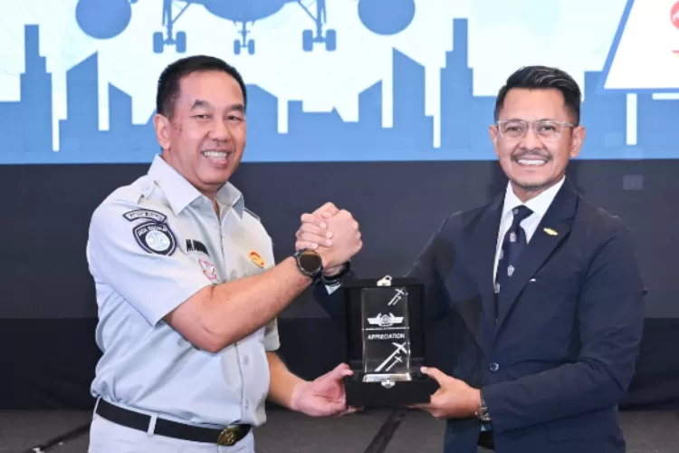 Jasa Raharja berkolaborasi dengan INACA menyelenggarakan kegiatan sosialisasi nasional tentang budaya keselamatan dan pemahaman asuransi penerbangan di Jakarta pada Rabu (11/2/2026). (DOK. Jasa Raharja)