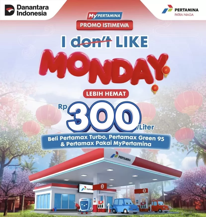 Masih ada waktu berburu promo BBM. MyPertamina tetap memberi diskon setiap Senin sampai bulan ini berakhir.