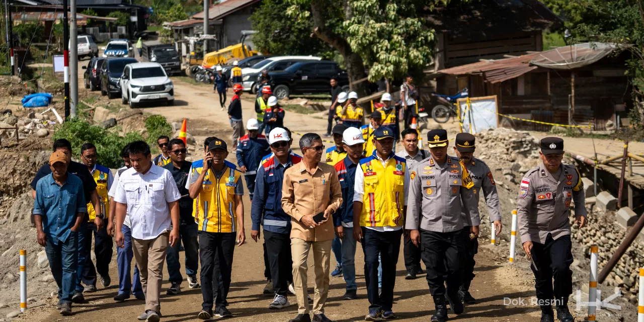 Infrastruktur darurat selesai dibangun, mobilitas warga kembali lancar. Jembatan Aih Bobo menjadi solusi cepat pemulihan akses di wilayah terdampak bencana.