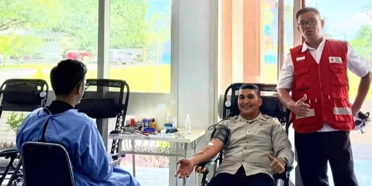 PT Timah bersama PMI Bangka Barat kembali menggelar donor darah sebagai bentuk kepedulian sosial sekaligus upaya menjaga ketersediaan stok darah bagi masyarakat.