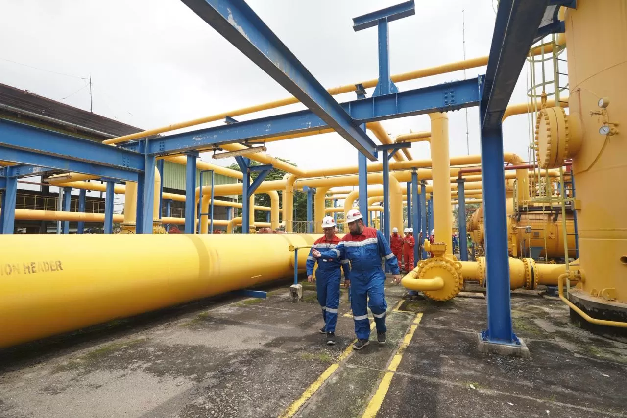 Pertagas melakukan Proyek Restaging Kompresor Cilamaya untuk memastikan infrastruktur transmisi gas bumi tetap aman, andal, dan siap menghadapi dinamika operasional. (DOK. Pertagas)