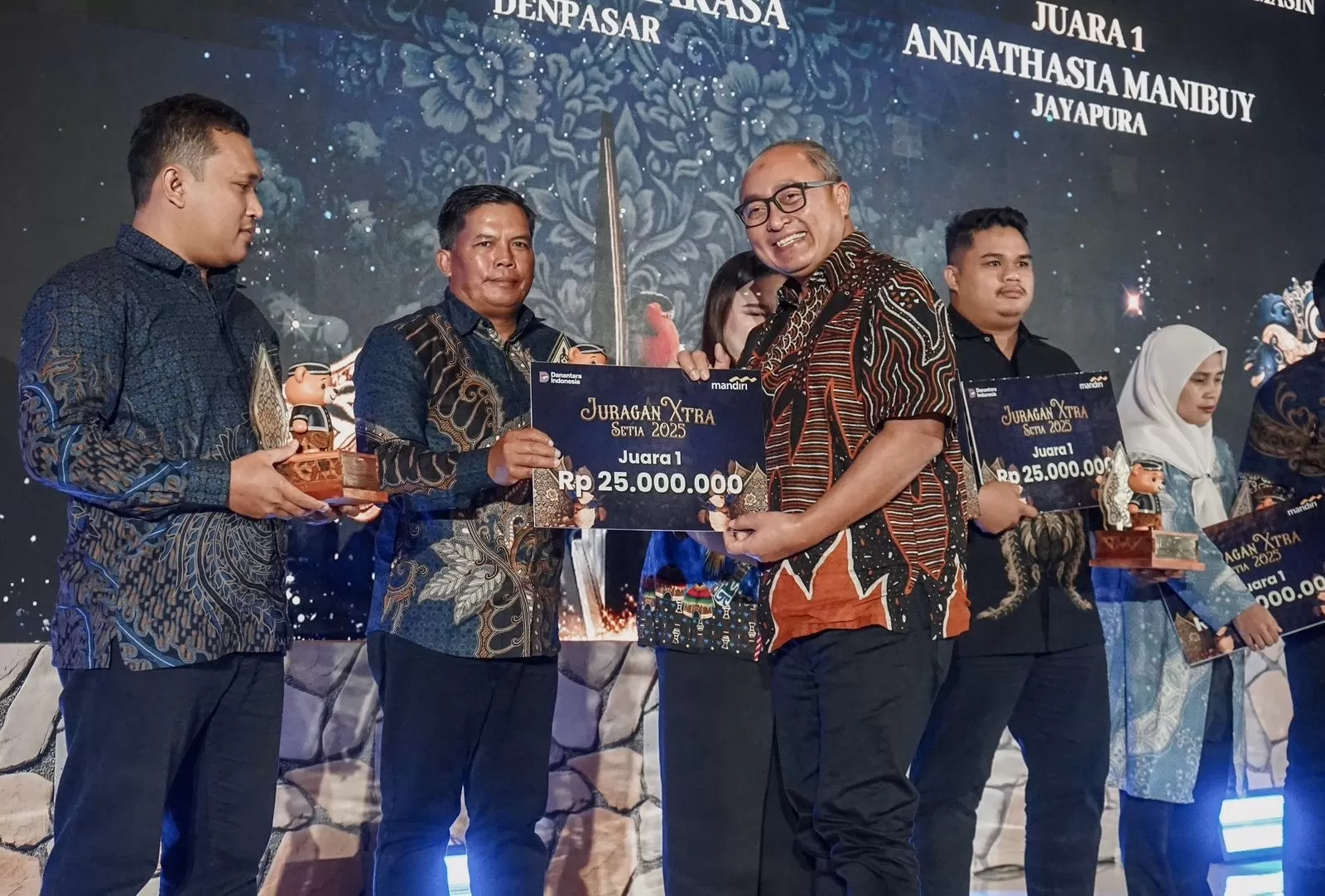 Lewat JuraganXtra 2025, Bank Mandiri dorong UMKM naik kelas dengan pembiayaan, digitalisasi, edukasi, dan apresiasi terintegrasi. (Dok. Bank Mandiri)