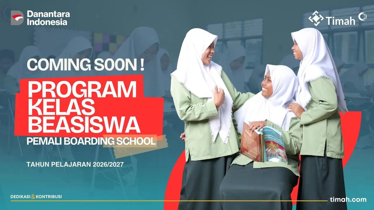 Pendaftaran mulai 2 Maret. Program beasiswa PT Timah kembali hadir untuk mendukung pendidikan generasi muda daerah.