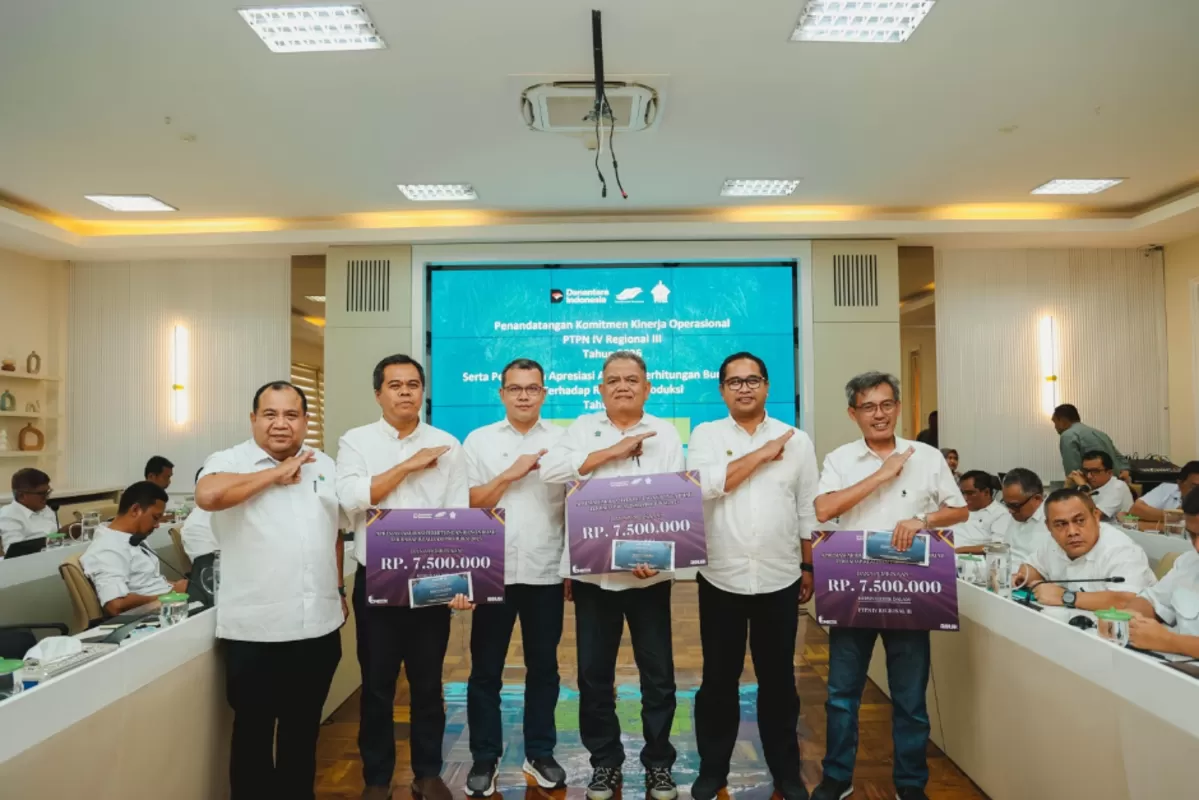 PTPN IV Regional III catat akurasi 96,77% lewat trossen telling, realisasi produksi 100,46% dari prognosa 2025. (Dok. PTPN IV Regional III)
