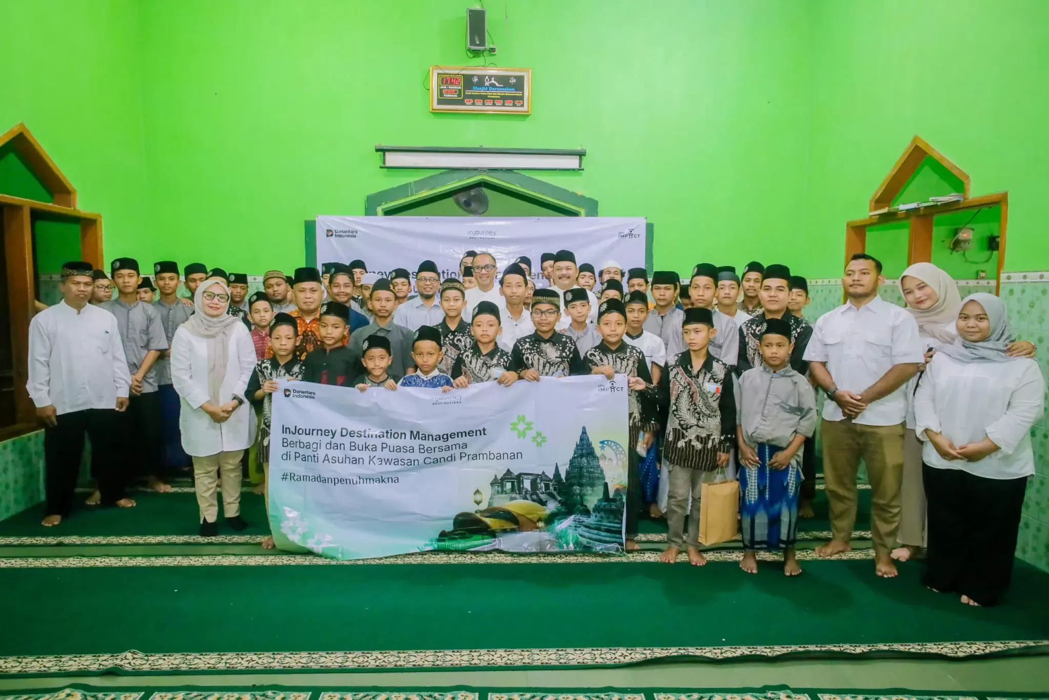 Anak-anak Panti Asuhan Daarul Ihsan dalam rangka Ramadan 2026.