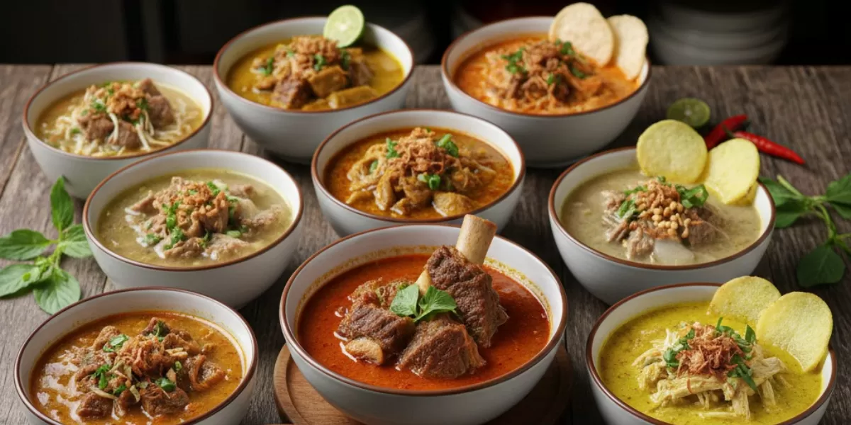 Festival Soto Nusantara di Meruorah Labuan Bajo hadirkan 10 varian soto autentik all you can eat setiap Jumat dengan panorama sunset Bajo. (Dok. Meruorah Labuan Bajo)