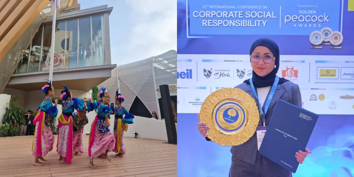 PIEP raih Golden Peacock Global CSR Award 2025 di Mumbai atas dua program pemberdayaan anak dan pekerja migran Indonesia. (Dok. PIEP)