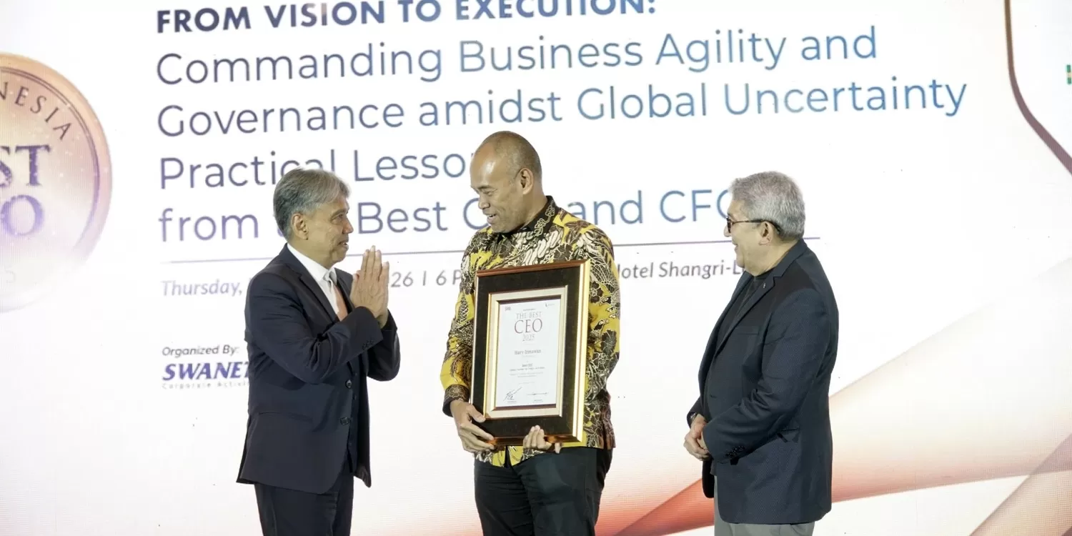 Kepemimpinan dinilai efektif, Dirut PT Dahana masuk kategori The Best CEO perusahaan omzet Rp1&ndash;10 triliun.