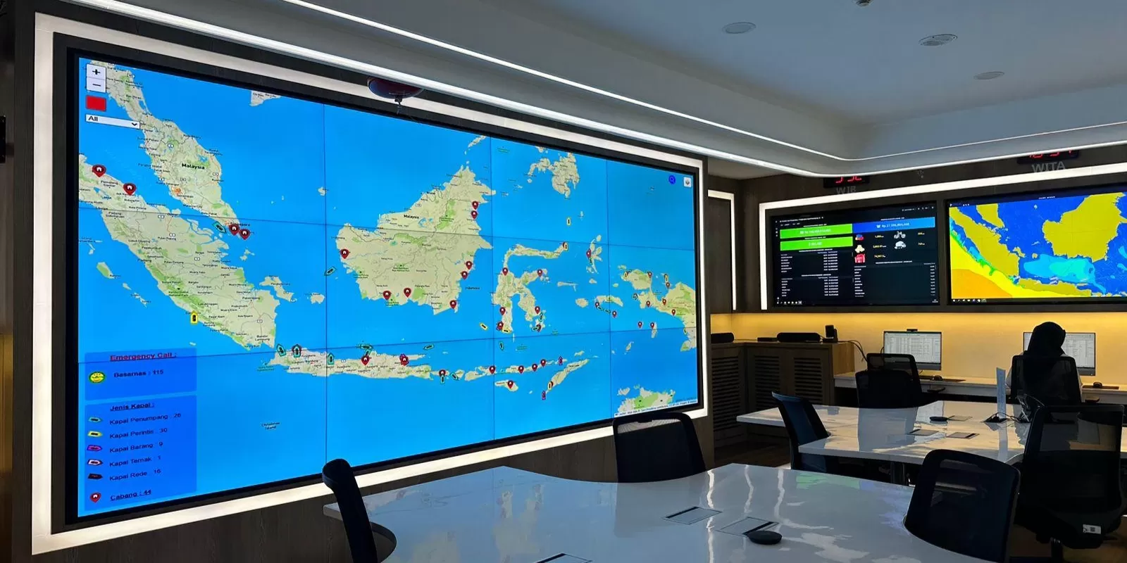 Transformasi digital PELNI terus berjalan. Kini CCTV kapal bisa dipantau real-time dari pusat kendali.