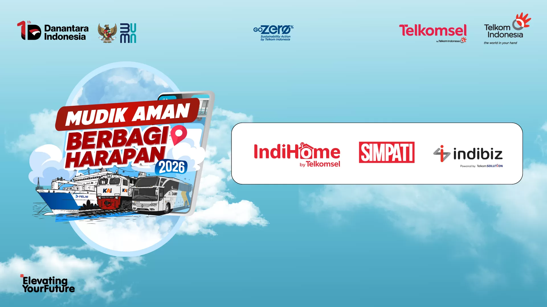 Kuota terbatas! Daftar Mudik Gratis TelkomGroup 2026 mulai 3 Februari dan rayakan Idulfitri lebih tenang. (Dok. Telkom)