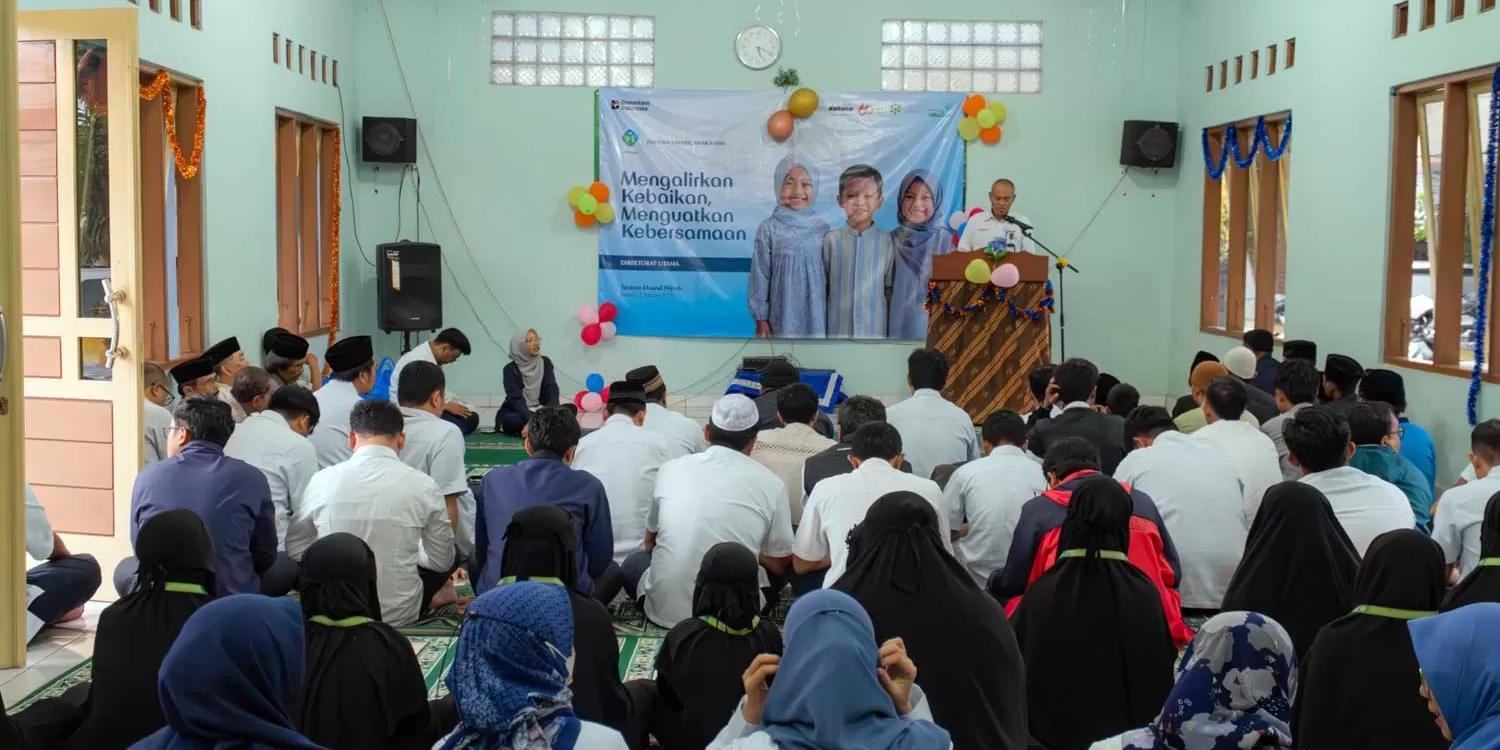 Program Dahana Sayang Anak Yatim (DAHSYAT) 2026 jadi momen berbagi dan mempererat kebersamaan.