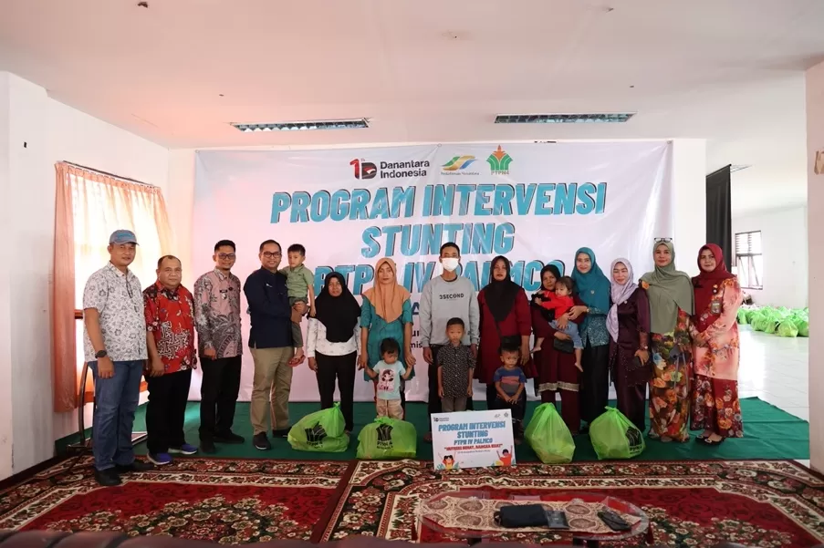Upaya bersama melawan stunting! PTPN IV PalmCo jalankan program intervensi bagi anak dan keluarga di Rokan Hulu.