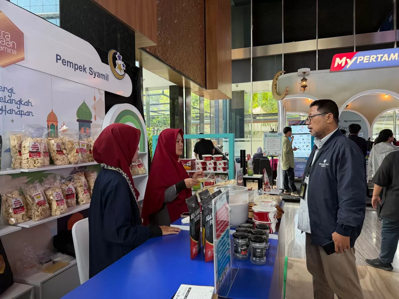 Pertamina ajak puluhan UMKM binaan ikuti pameran Ramadan untuk perluas pasar, tingkatkan omzet, dan perkuat daya saing produk lokal. (Dok. Pertamina)