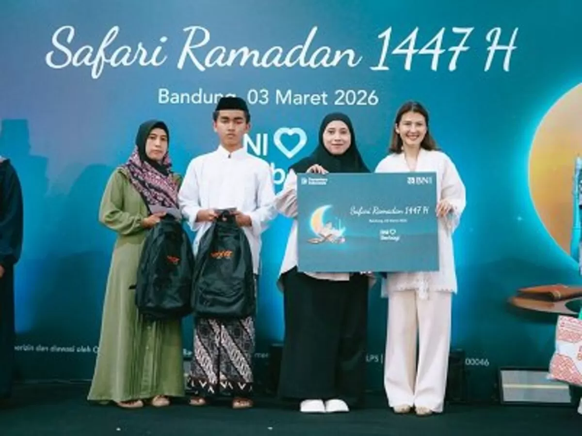 BNI gelar Safari Ramadan 2026 di berbagai kota di Indonesia, salurkan 80.000 paket pangan dan santunan bagi yatim serta dhuafa. (bni.co.id)