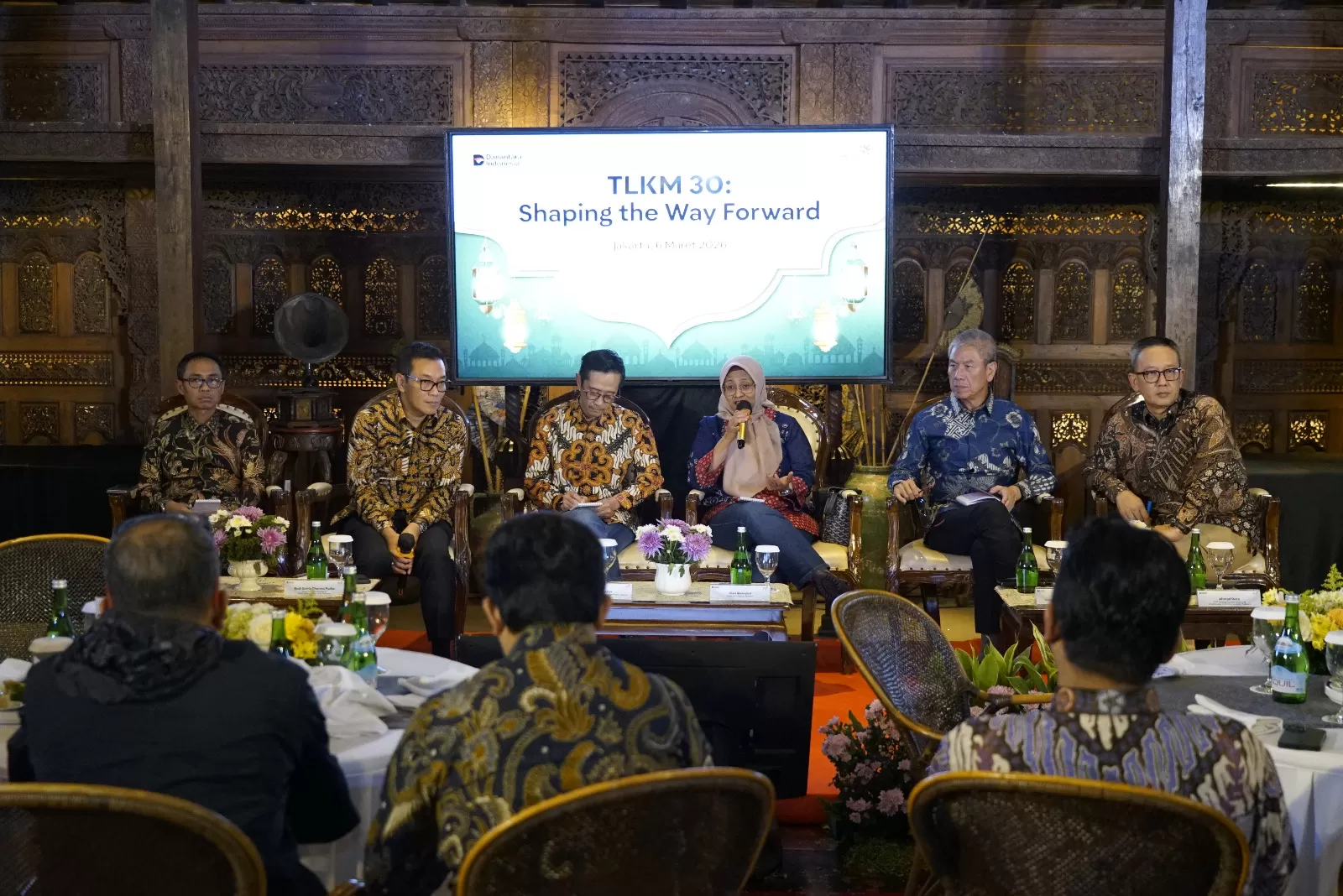 Telkom fokus mengeksekusi strategi TLKM 30 pada 2026 dengan penataan portofolio bisnis, penguatan tata kelola, dan pembentukan strategic holding. (Dok. Telkom)