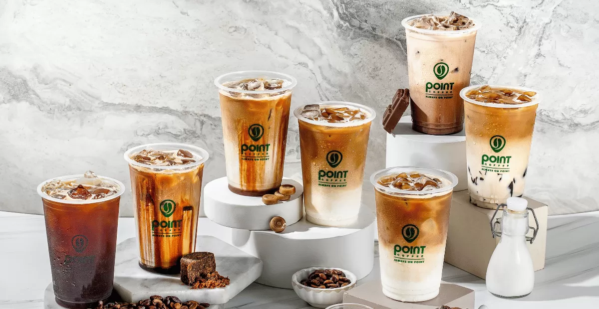 Ragam varian minuman kopi dari Point Coffee, Indomaret. (pointcoffee.id)
