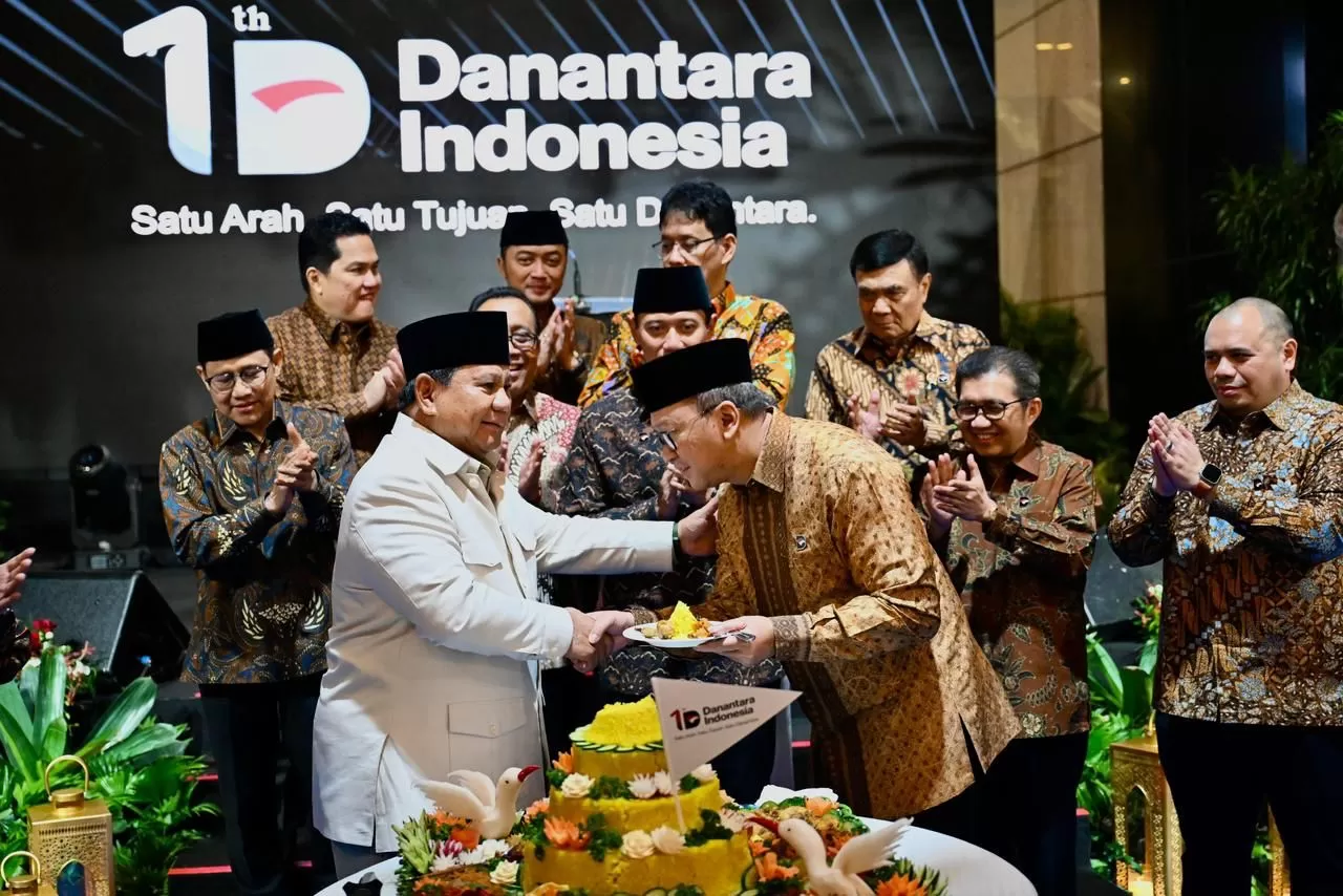 Kegiatan syukuran dan refleksi satu tahun Danantara yang diselenggarakan di Wisma Danantara, Jakarta, pada Selasa (11/3). (Dok. Telkom)