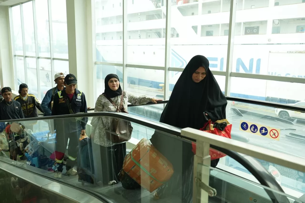 PELNI mencatat lonjakan signifikan jumlah penumpang menjelang puncak arus mudik Lebaran 1447 H. (DOK. PELNI)