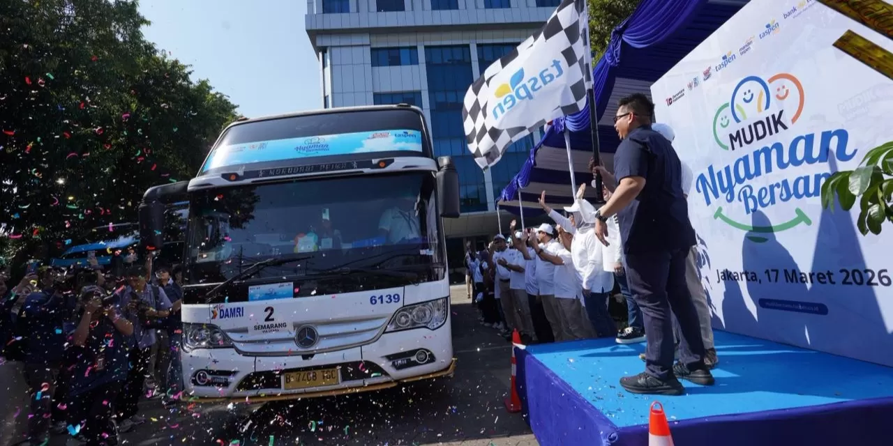 Ratusan armada disiapkan, ribuan pemudik diberangkatkan. TASPEN pastikan perjalanan mudik lebih nyaman.