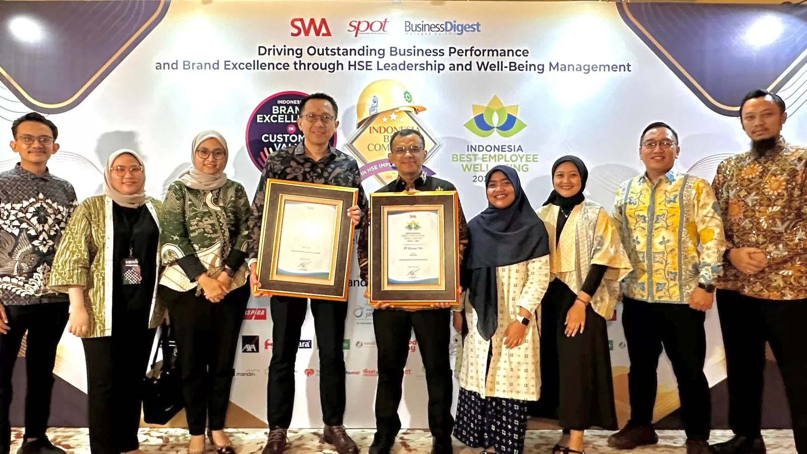 Penghargaan Indonesia Best Employee Wellbeing 2025 menjadi bukti nyata komitmen Elnusa terhadap kesejahteraan pekerja.