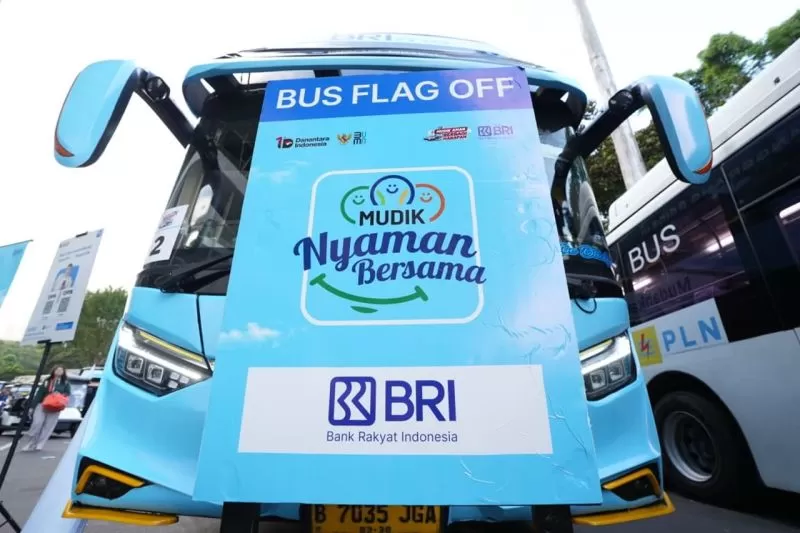 Di program Mudik Gratis BUMN 2026, secara keseluruhan, BRI telah memberangkatkan 12.352 pemudik dengan jumlah 238 armada bus. (DOK. BRI)