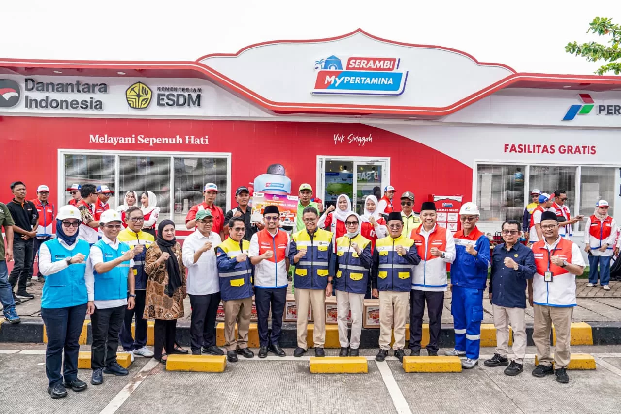 Stok BBM nasional dipastikan aman jelang mudik Lebaran 2026. Pemerintah dan Pertamina jaga distribusi serta hadirkan layanan tambahan bagi pemudik. (Dok. Pertamina)