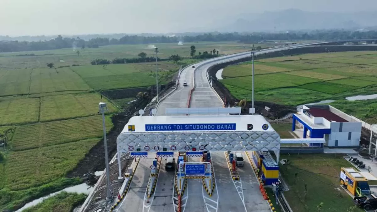 Jalur tol fungsional Gending&ndash;Situbondo Barat diminati pemudik, bantu kurangi kemacetan saat Lebaran 2026. (jasamarga.com)