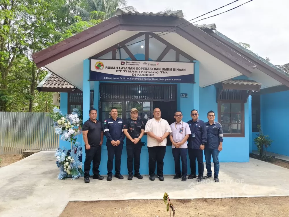 PT TIMAH hadirkan Rumah Batik di Pulau Kundur untuk memberdayakan UMKM, meningkatkan kreativitas, kualitas produk, dan peluang pasar. (Dok. PT Timah)
