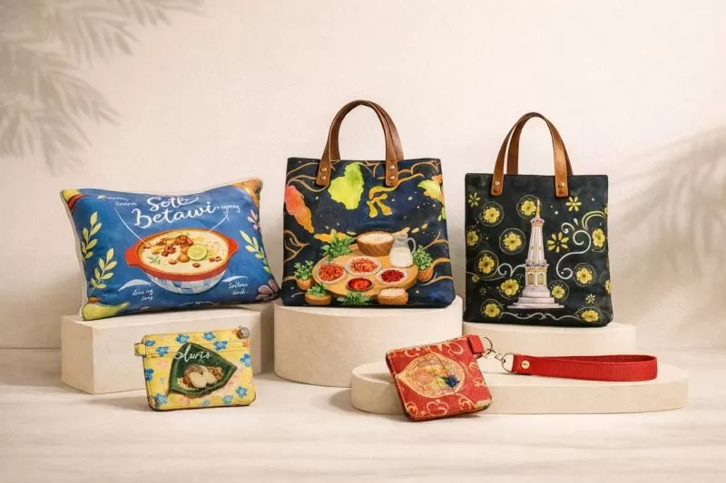 UMKM Yummy Craft hadirkan produk kriya bertema kuliner Nusantara, inovatif dan edukatif, hingga berhasil menembus pasar internasional.