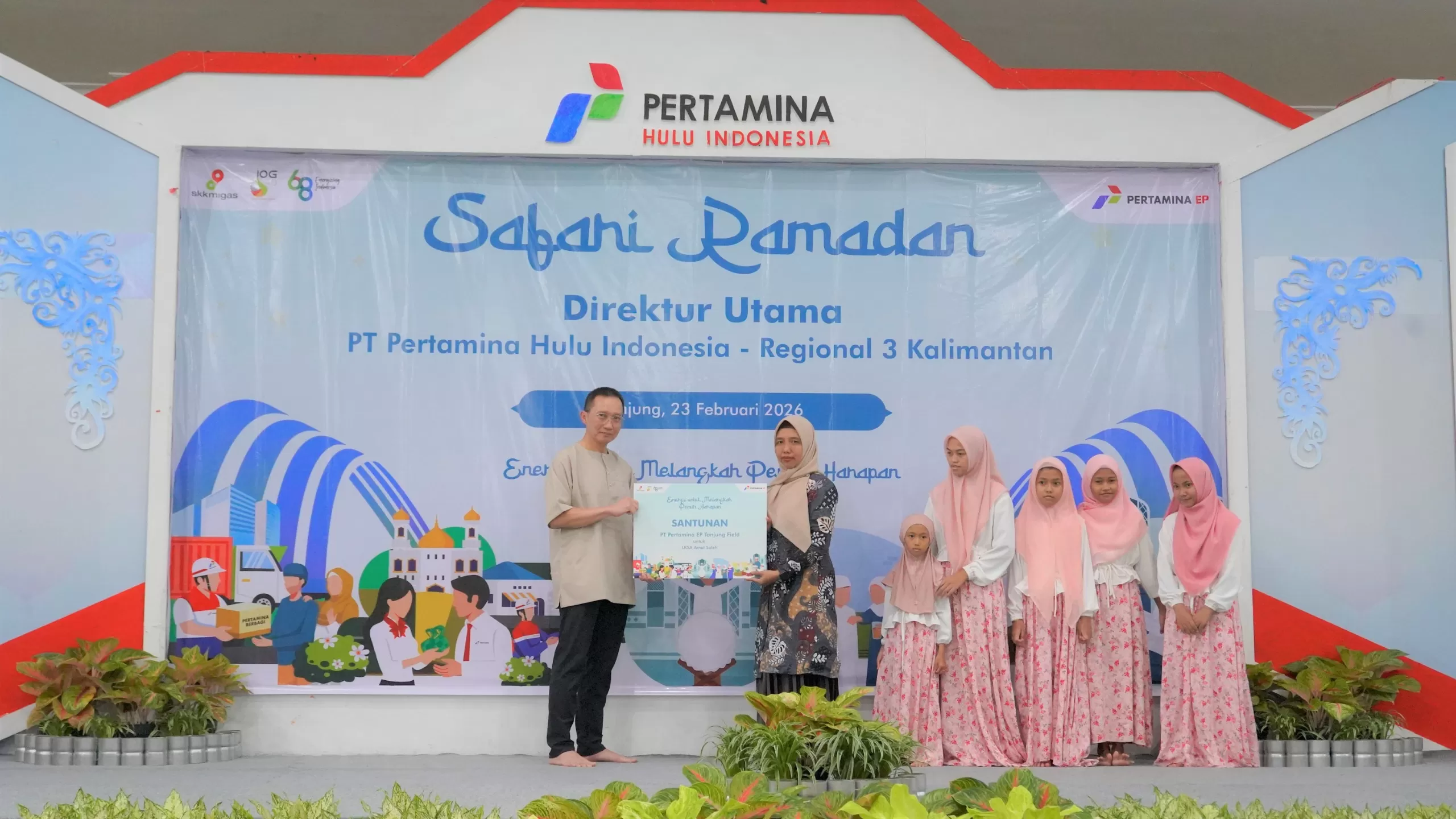 PHI melalui anak perusahaan dan afiliasinya di bawah naungan Zona 9 menyalurkan bantuan kepada 12 yayasan panti asuhan dan lembaga sosial di sepanjang Ramadan 1447 H. (DOK. PHI)