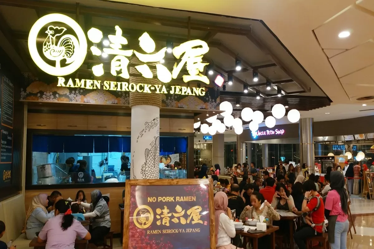 Salah satu cabang restoran ramen Seirock-Ya di Jakarta yang sudah bersertifikat halal. (seirock-ya.asia)
