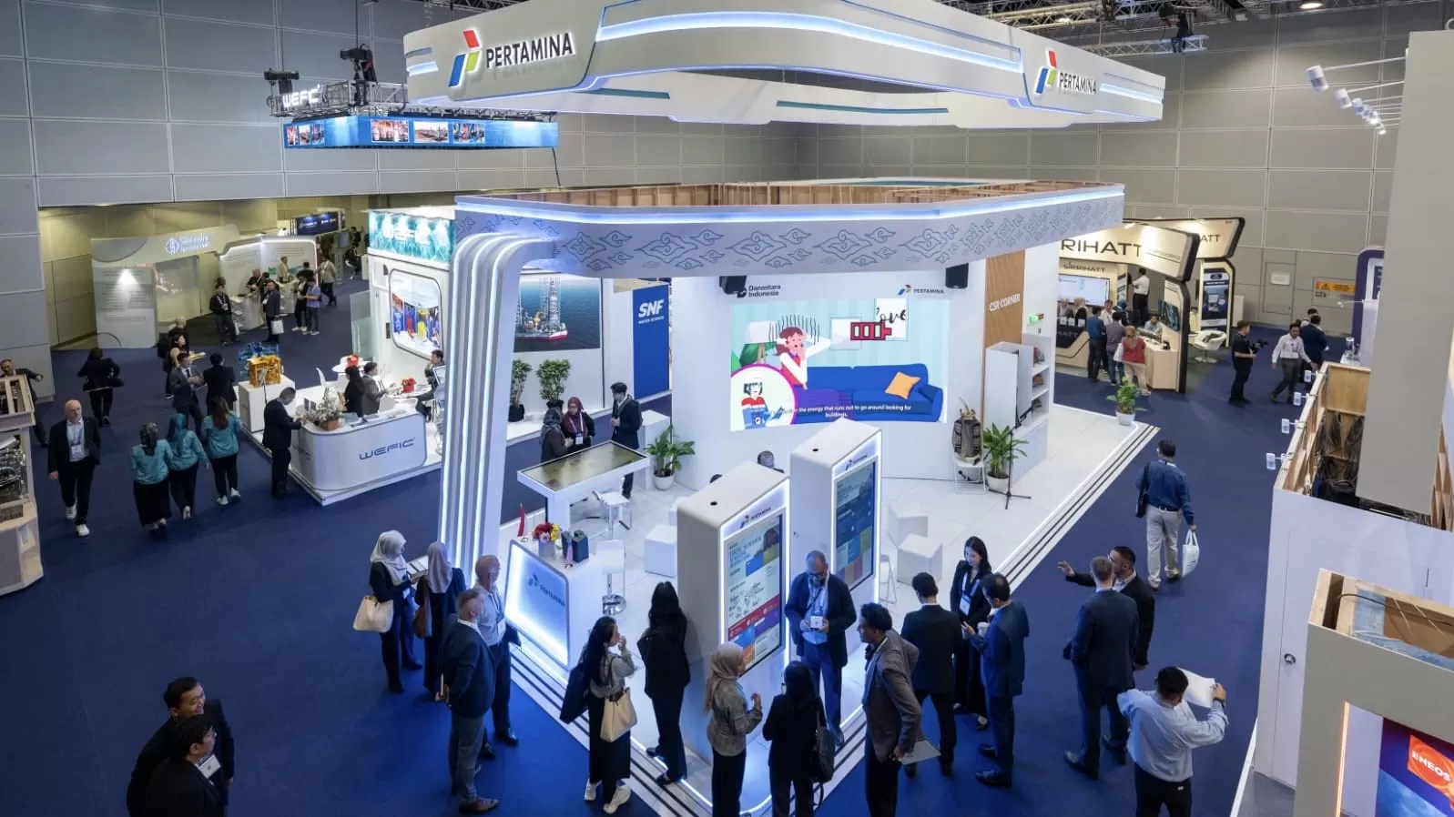 Booth PHE bersama anak usaha dan afiliasinya dalam ajang Offshore Technology Conference (OTC) Asia 2026 yang digelar pada 31 Maret&ndash;2 April 2026 di Kuala Lumpur, Malaysia.