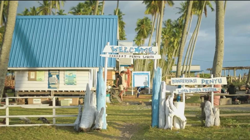 Program Ewako Lowita merupakan inisiatif inovasi sosial yang memadukan perlindungan habitat penyu, pengembangan pariwisata edukatif, serta pengelolaan limbah berkelanjutan. (DOK. PLN IP)