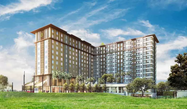 Ilustrasi. Apartemen Tamansari Skylounge Makassar di kawasan Bandara Sultan Hasanuddin, aset WIKA Realty. (rumah123.com)