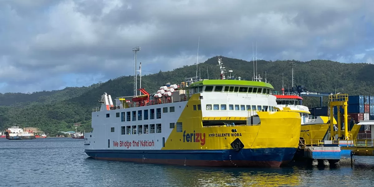 Gempa M7,6 guncang Bitung dan Ternate, ASDP pastikan layanan penyeberangan tetap aman, armada beroperasi normal, dan keselamatan jadi prioritas utama. (Dok. ASDP)