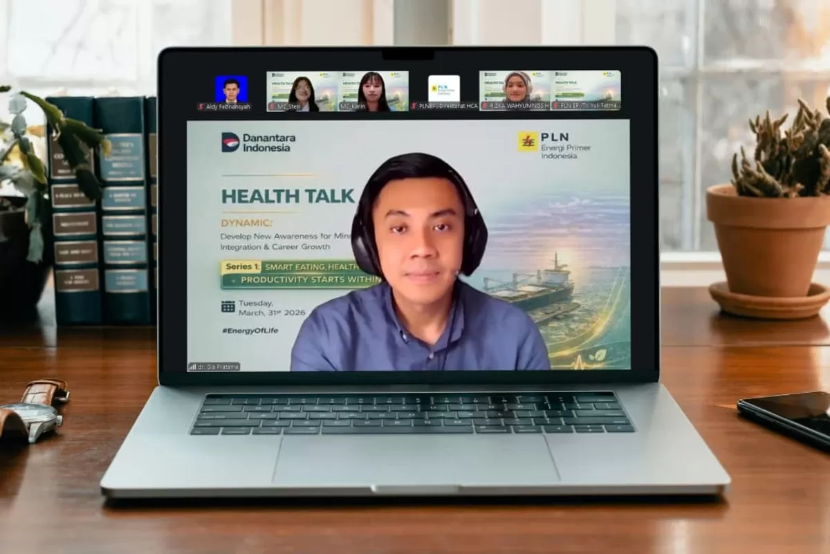 PLN EPI gelar Health Talk DYNAMIC untuk dorong keseimbangan fisik dan mental demi produktivitas kerja berkelanjutan. (plnepi.co.id)
