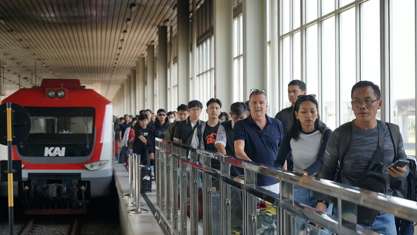 KAI Bandara angkut 1,7 juta penumpang di awal 2026, tumbuh 8,47% didorong meningkatnya mobilitas masyarakat. (Dok. KAI Bandara)