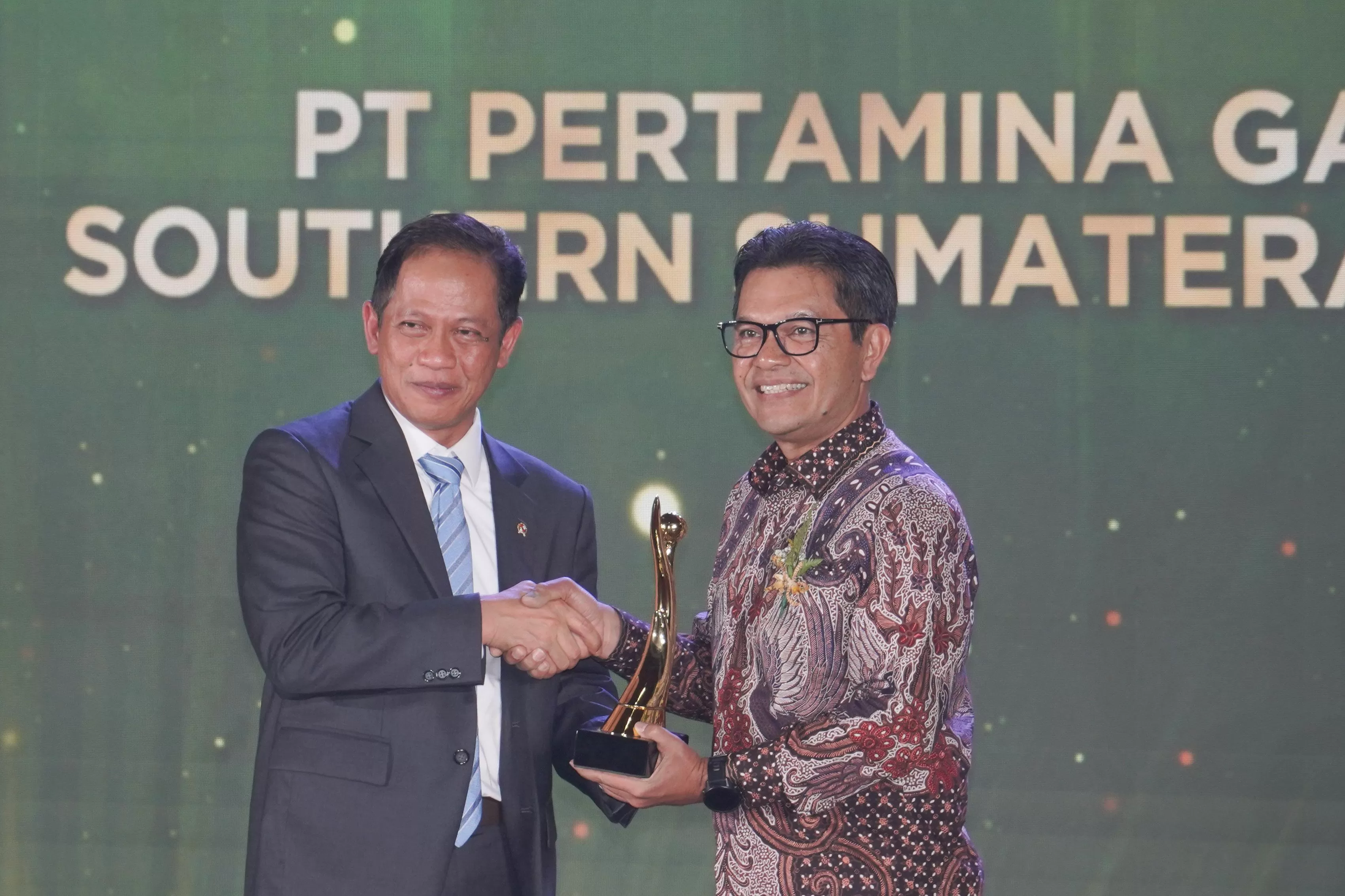 Tiga PROPER Emas jadi bukti konsistensi Pertagas dalam menjaga lingkungan.