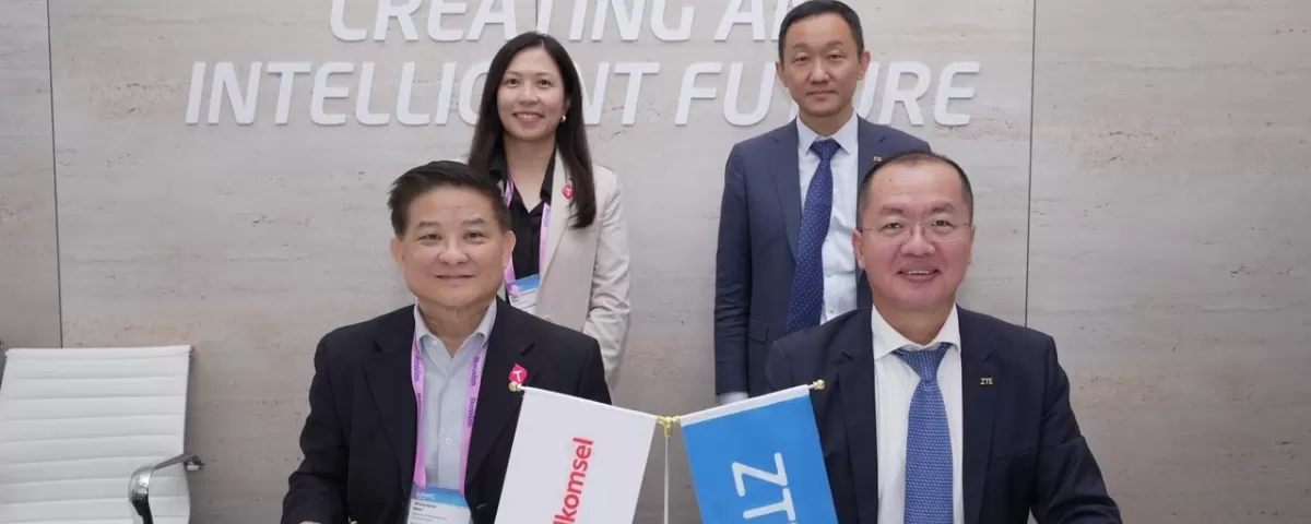 Telkomsel dan ZTE teken kerja sama strategis di MWC 2026 untuk kembangkan jaringan AI dan percepat transformasi digital Indonesia. (telkomsel.com)