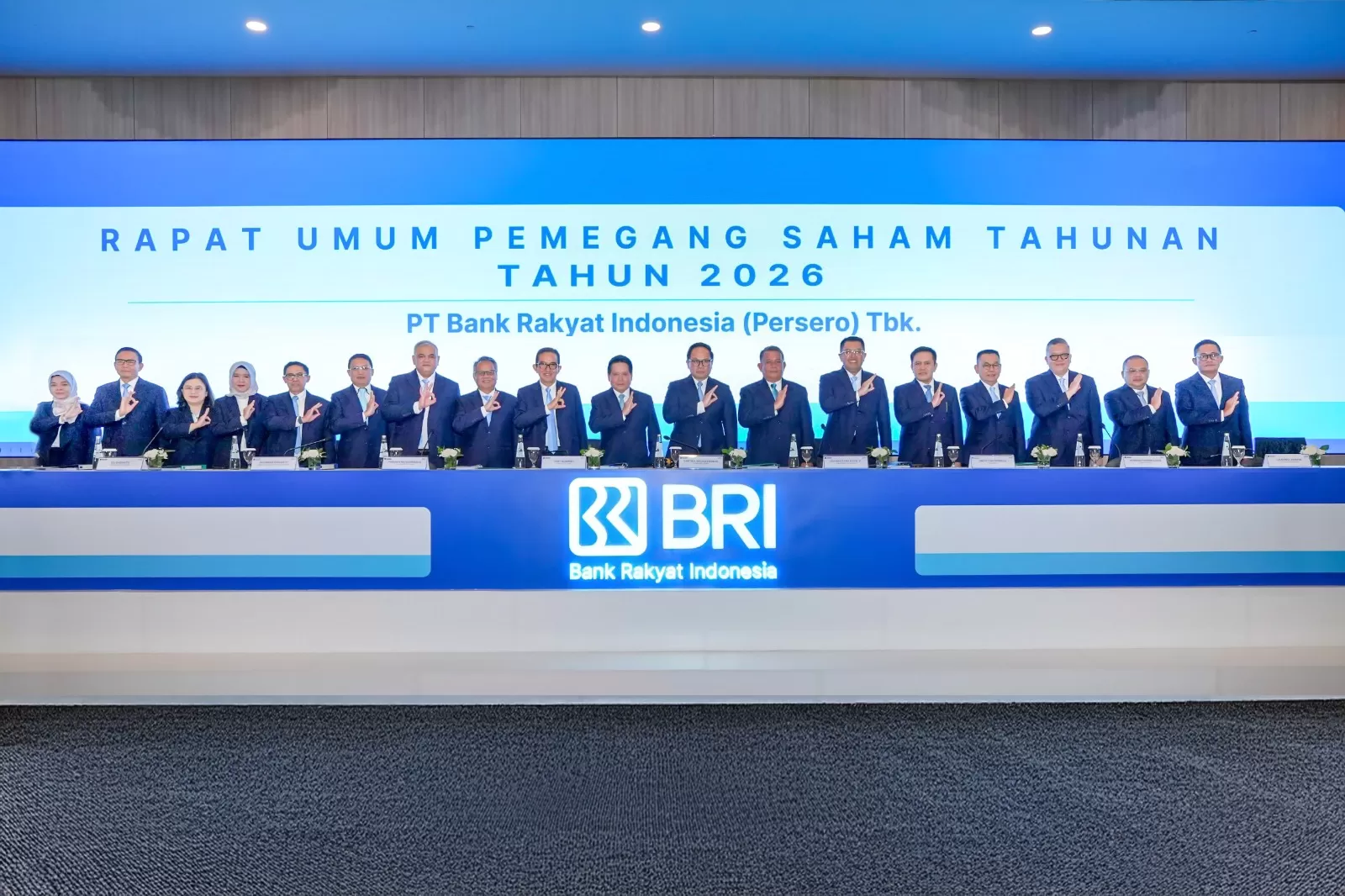 RUPST BRI 2026 setujui dividen Rp52,1 triliun. Simak rincian pembagian, kinerja keuangan, dan kontribusi BRI bagi UMKM serta ekonomi nasional. (Dok. BRI)