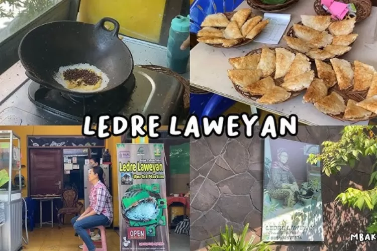 Ledre Laweyan terkenal karena resepnya yang autentik dengan cita rasa pisang yang tajam.  (Youtube/@mbakbule)