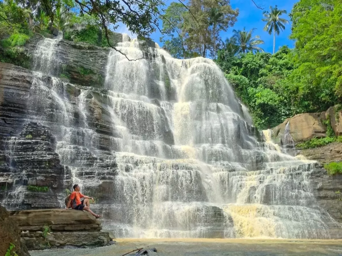 Curug Cigangsa, Sukabumi. (Instagram/@abdul_gopur11)