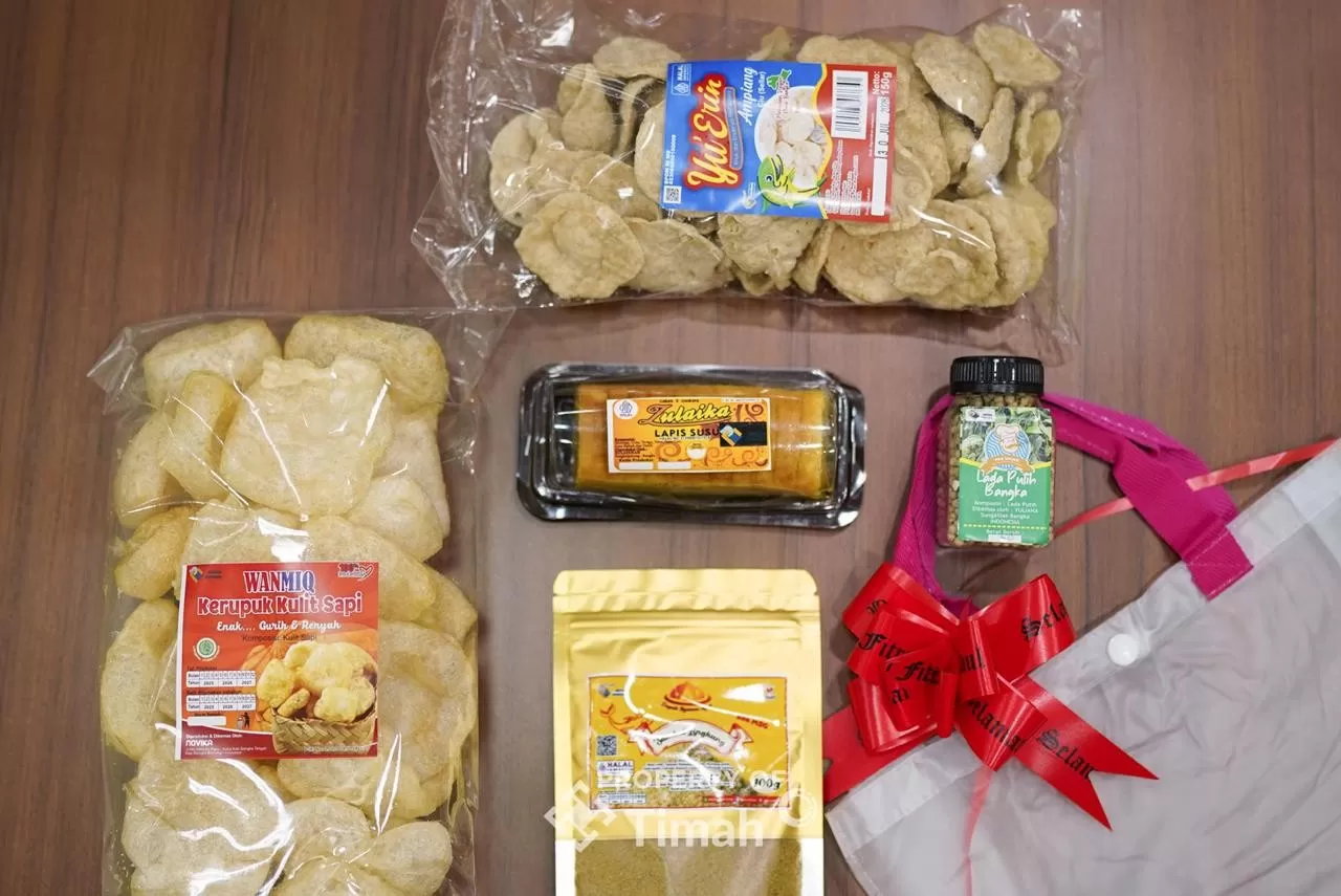 PT TIMAH serap produk UMKM usai Lebaran, bantu tingkatkan pendapatan pelaku usaha dan dorong ekonomi lokal tetap bergerak. (Dok. PT Timah)