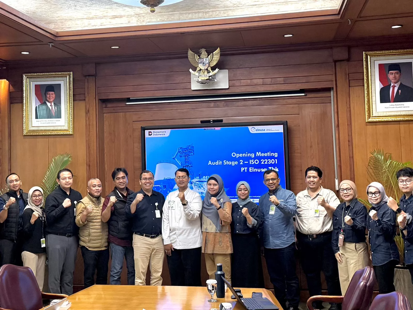 Elnusa raih sertifikasi ISO 22301:2019 untuk perkuat ketahanan bisnis dan kesiapan menghadapi risiko industri energi yang semakin kompleks. (Dok. Elnusa)