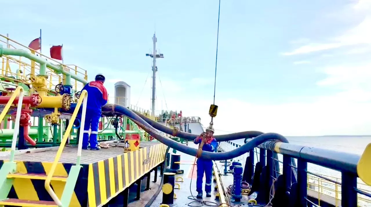 94% awak kapal Gamsunoro, armada andalan Pertamina International Shipping (PIS), adalah pelaut Indonesia. (Dok. PIS)