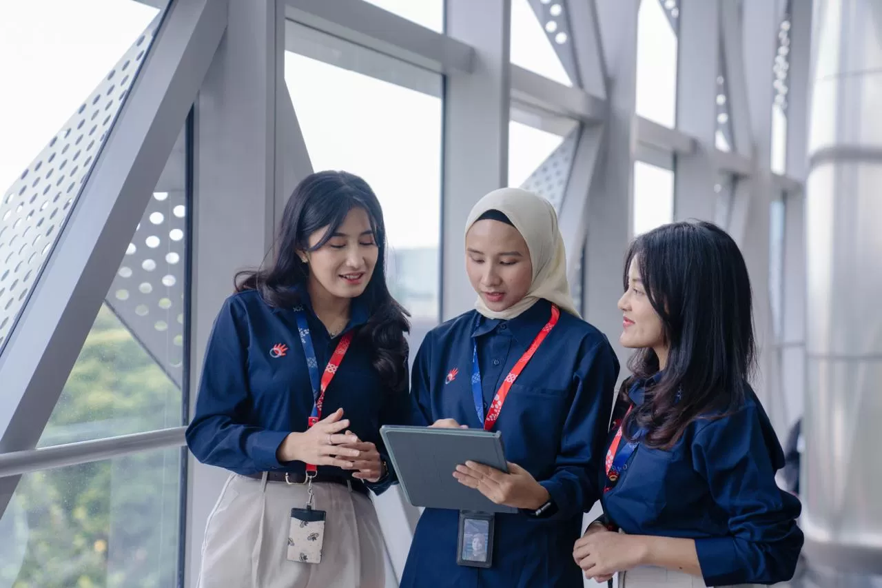 Telkom dorong kesetaraan gender dengan target 27% perempuan di level manajerial pada 2030, perkuat kepemimpinan inklusif di era digital. (Dok. Telkom)