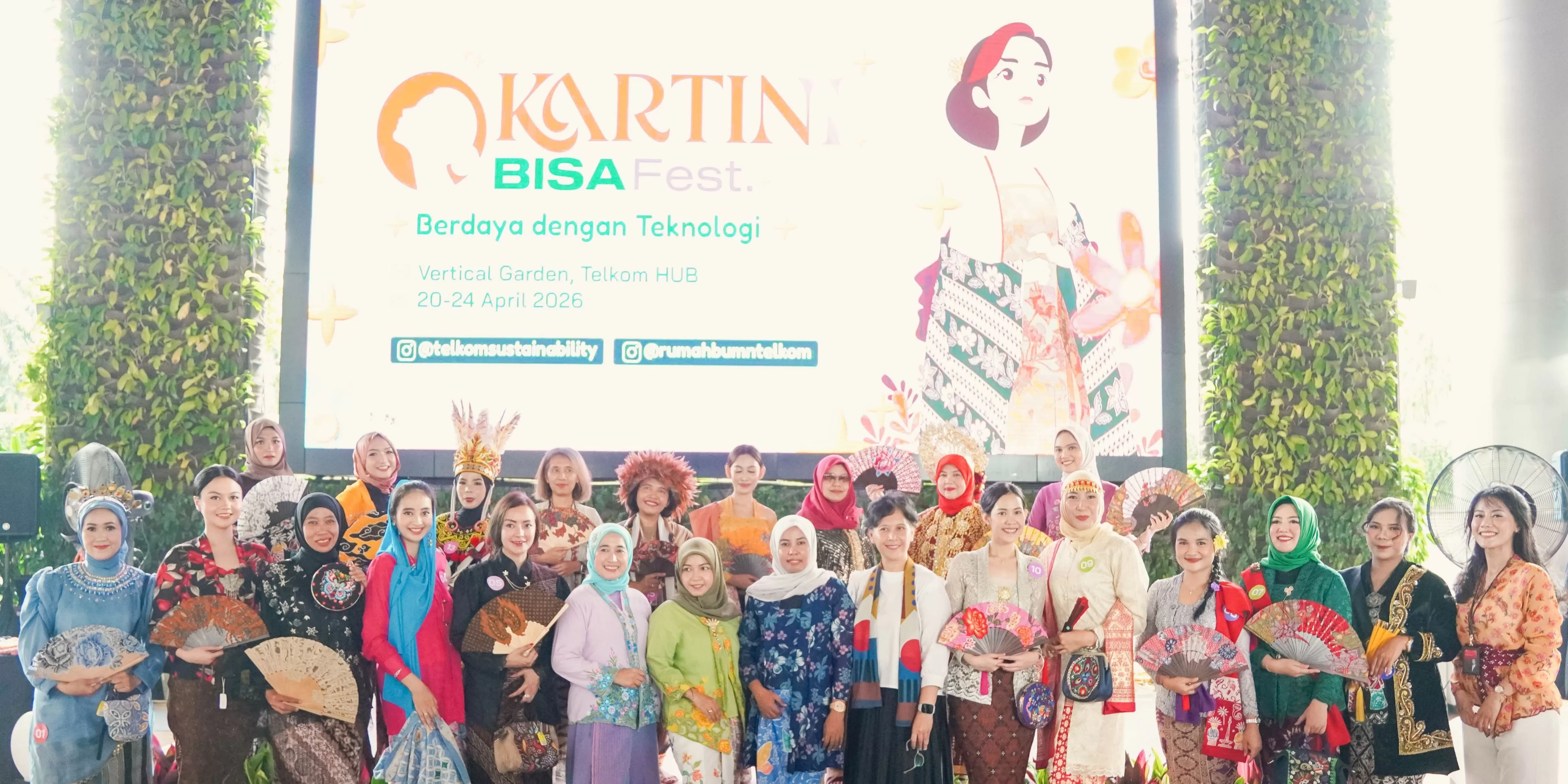 Rangkaian Kartini BISA Fest diselenggarakan pada 20&ndash;24 April 2026, di Jakarta.